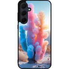 Samsung Galaxy A36 Case Hülle - Silikon schwarz Artificial vegetation 2025