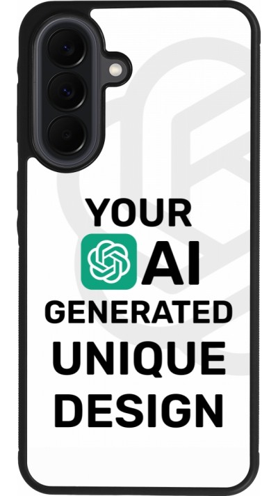 Samsung Galaxy A37 Case Hülle - Silikon schwarz Weltweit einzigartig erstellt dank Deiner Kreativität und künstlicher Intelligenz (KI)