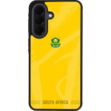 Samsung Galaxy A37 Case Hülle - Silikon schwarz Südafrika 2026 personalisierbares Fussballtrikot