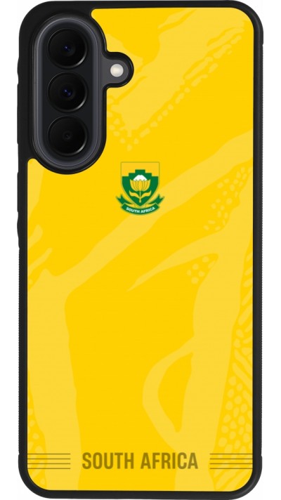 Samsung Galaxy A37 Case Hülle - Silikon schwarz Südafrika 2026 personalisierbares Fussballtrikot