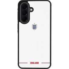 Samsung Galaxy A37 Case Hülle - Silikon schwarz England 2026 personalisierbares Fussballtrikot