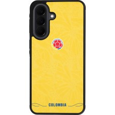 Samsung Galaxy A37 Case Hülle - Silikon schwarz Kolumbien 2026 personalisierbares Fussballtrikot