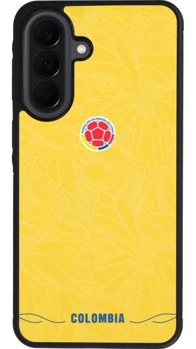 Samsung Galaxy A37 Case Hülle - Silikon schwarz Kolumbien 2026 personalisierbares Fussballtrikot