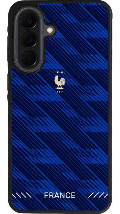 Samsung Galaxy A37 Case Hülle - Silikon schwarz Frankreich 2026 personalisierbares Fussballtrikot