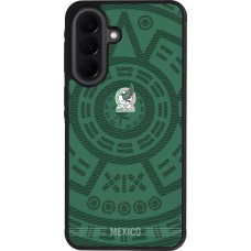 Samsung Galaxy A37 Case Hülle - Silikon schwarz Mexiko 2026 personalisierbares Fussballtrikot