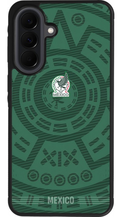 Samsung Galaxy A37 Case Hülle - Silikon schwarz Mexiko 2026 personalisierbares Fussballtrikot