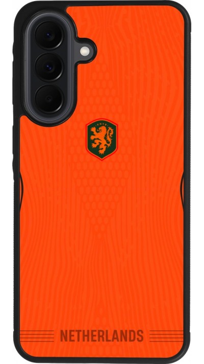 Samsung Galaxy A37 Case Hülle - Silikon schwarz Niederlande 2026 personalisierbares Fussballtrikot