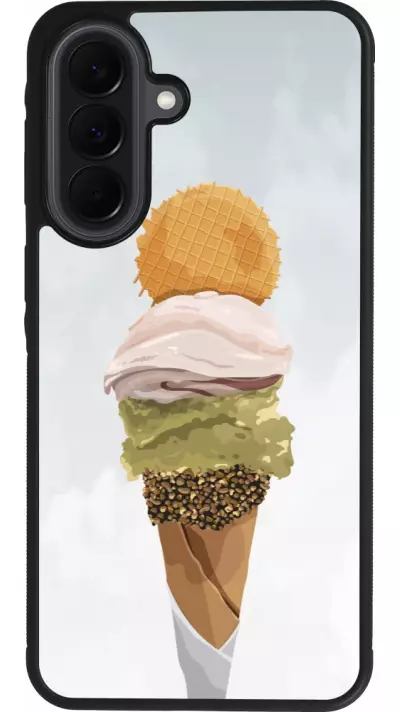 Samsung Galaxy A37 Case Hülle - Silikon schwarz Summer 2025 Cornet