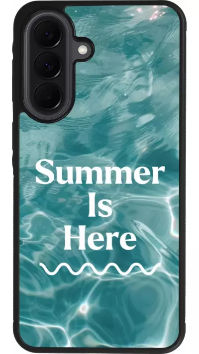 Samsung Galaxy A37 Case Hülle - Silikon schwarz Summer 2025 Summer is here