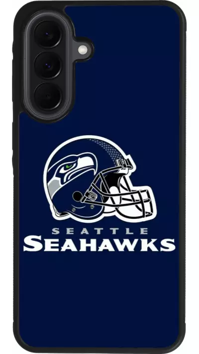 Samsung Galaxy A37 Case Hülle - Silikon schwarz Super Bowl 26 Seattle 3