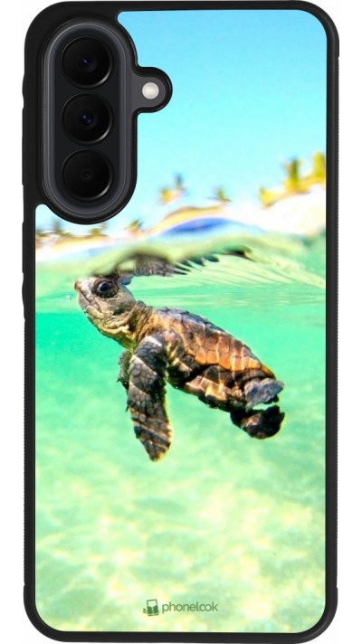 Samsung Galaxy A37 Case Hülle - Silikon schwarz Turtle Underwater