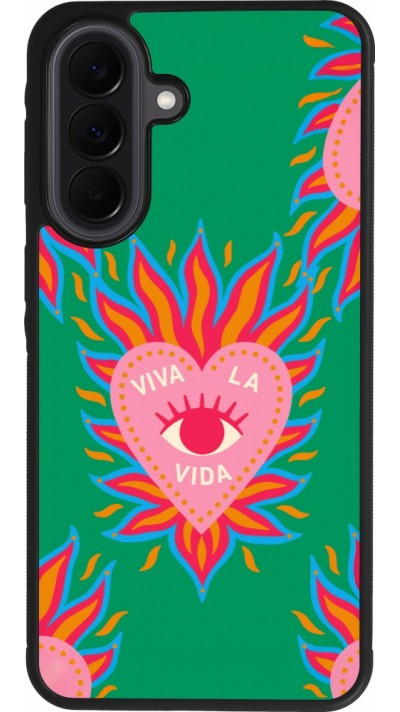 Samsung Galaxy A37 Case Hülle - Silikon schwarz Viva la vida 2026