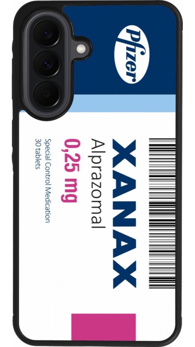 Samsung Galaxy A37 Case Hülle - Silikon schwarz Xanax Alprazolam 2025