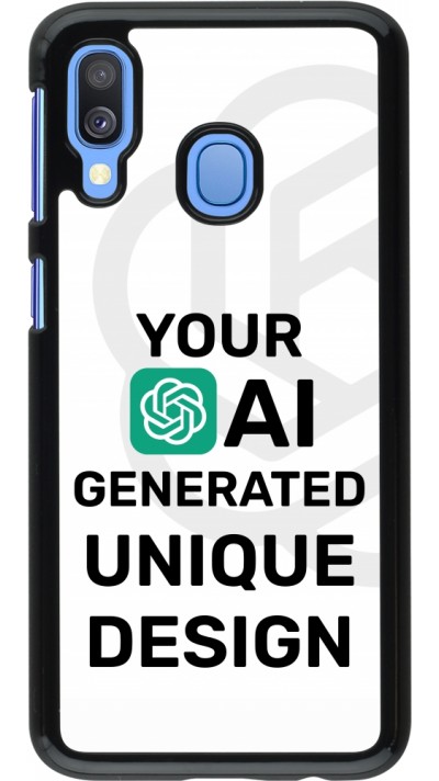 Samsung Galaxy A40 Case Hülle - 100% einzigartig erstellt dank Deiner Kreativität und künstlicher Intelligenz (KI)