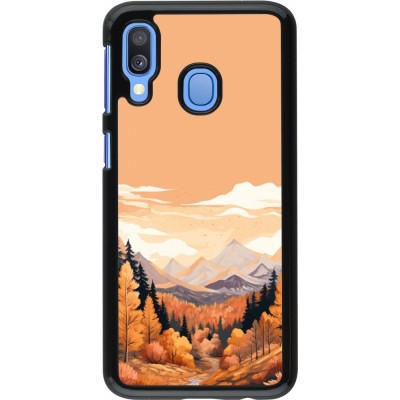 Samsung Galaxy A40 Case Hülle - Autumn 25 Mountains