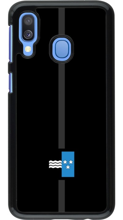 Coque Samsung Galaxy A40 - Canton AG noir