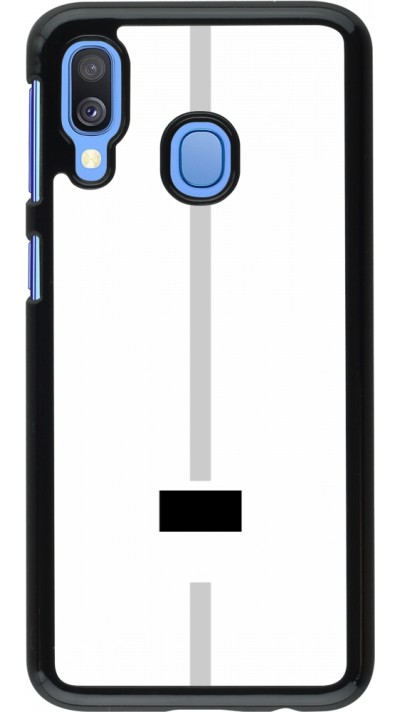 Coque Samsung Galaxy A40 - Canton FR blanc