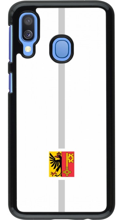 Coque Samsung Galaxy A40 - Canton GE blanc
