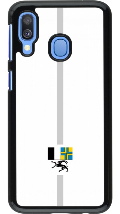 Coque Samsung Galaxy A40 - Canton GR blanc