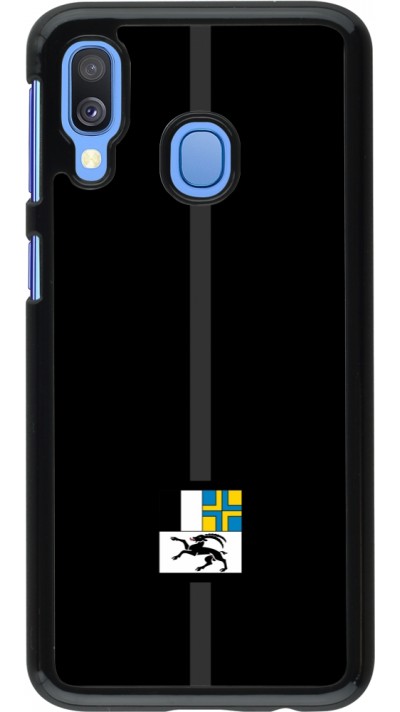 Coque Samsung Galaxy A40 - Canton GR noir
