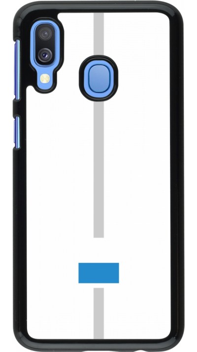 Coque Samsung Galaxy A40 - Canton LU blanc