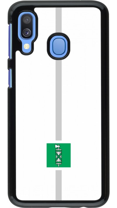 Coque Samsung Galaxy A40 - Canton SG blanc