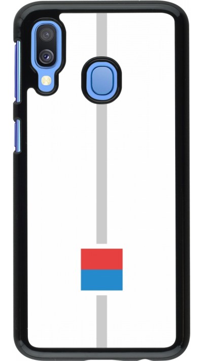 Coque Samsung Galaxy A40 - Canton TI blanc