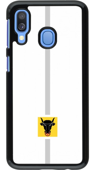 Coque Samsung Galaxy A40 - Canton UR blanc