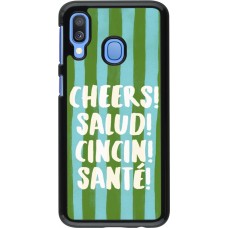 Samsung Galaxy A40 Case Hülle - Cheers 2026