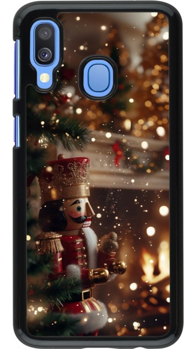 Samsung Galaxy A40 Case Hülle - Christmas 25 Xmas Nutcracker