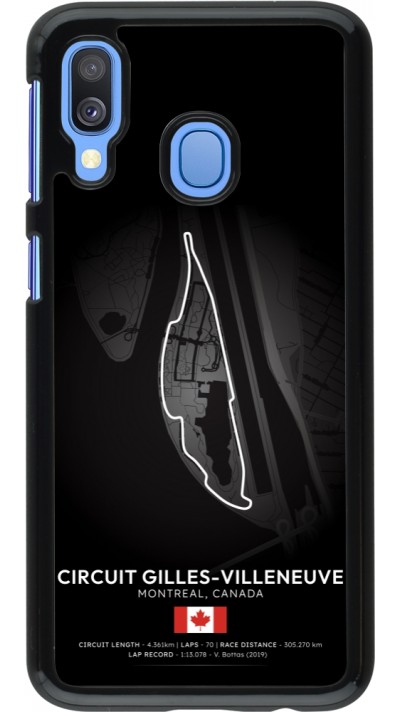 Samsung Galaxy A40 Case Hülle - F1 Track 2025 Canada