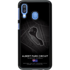 Samsung Galaxy A40 Case Hülle - F1 Track 2025 Melbourne