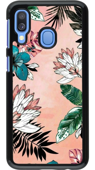 Samsung Galaxy A40 Case Hülle - Flowers Artprint