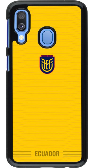 Coque Samsung Galaxy A40 - Maillot de football E?quateur 2026 personnalisable