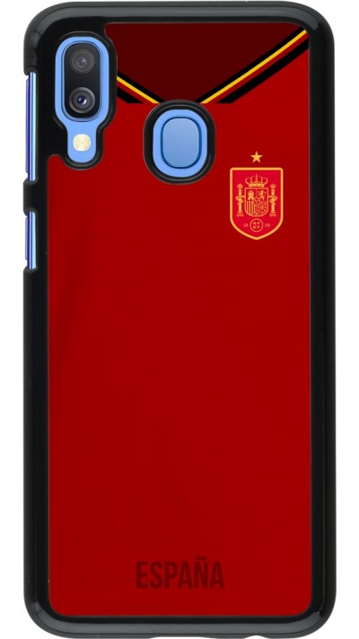 Samsung Galaxy A40 Case Hülle - Spanien 2022 personalisierbares Fußballtrikot