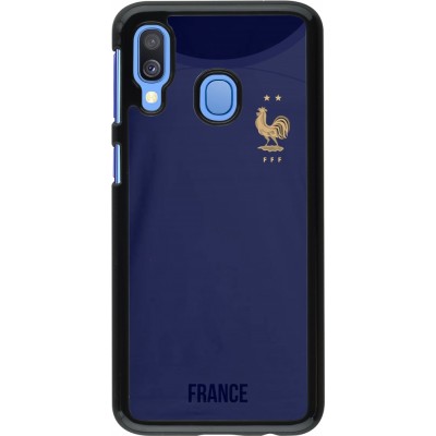 Samsung Galaxy A40 Case Hülle - Frankreich 2022 personalisierbares Fussballtrikot