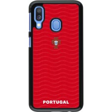 Samsung Galaxy A40 Case Hülle - Portugal 2026 personalisierbares Fussballtrikot