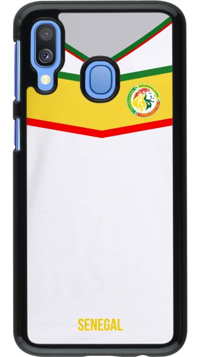 Samsung Galaxy A40 Case Hülle - Senegal 2022 personalisierbares Fußballtrikot