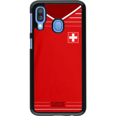 Hülle Samsung Galaxy A40 - Football shirt Switzerland 2022