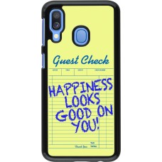 Samsung Galaxy A40 Case Hülle - Guest check 2026