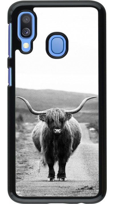 Hülle Samsung Galaxy A40 - Highland cattle