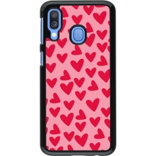 Samsung Galaxy A40 Case Hülle - Mom 2024 kleine Herzen