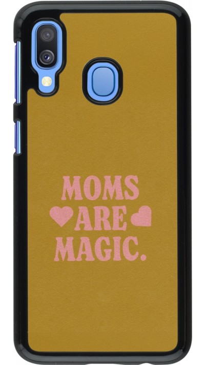 Samsung Galaxy A40 Case Hülle - Mom 2026 Are Magic