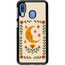 Samsung Galaxy A40 Case Hülle - Half moon stamp 2026