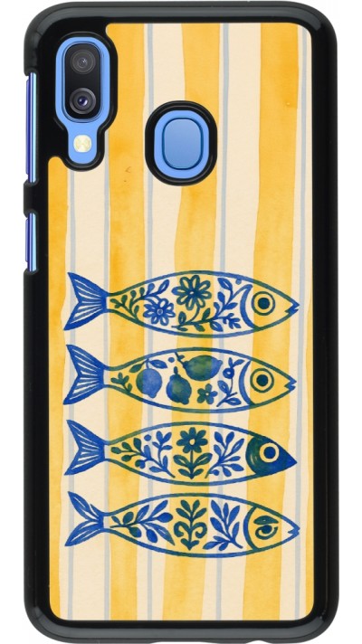 Samsung Galaxy A40 Case Hülle - Portuguese fish 2026