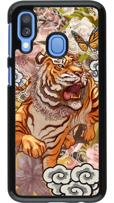 Samsung Galaxy A40 Case Hülle - Spring 23 japanese tiger