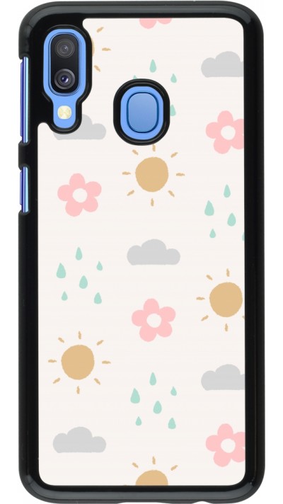 Samsung Galaxy A40 Case Hülle - Spring 23 weather