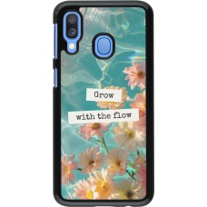 Samsung Galaxy A40 Case Hülle - Summer 2025 Grow with the flow