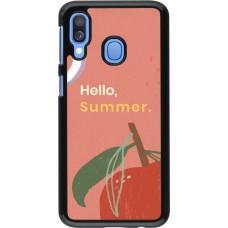 Samsung Galaxy A40 Case Hülle - Summer 2025 Hello summer