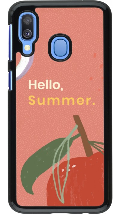 Samsung Galaxy A40 Case Hülle - Summer 2025 Hello summer